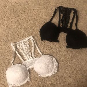 2 Victoria’s Secret PINK front closure bras